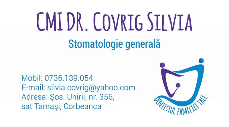 Dr. Silvia Covrig - Cabinet Stomatologic